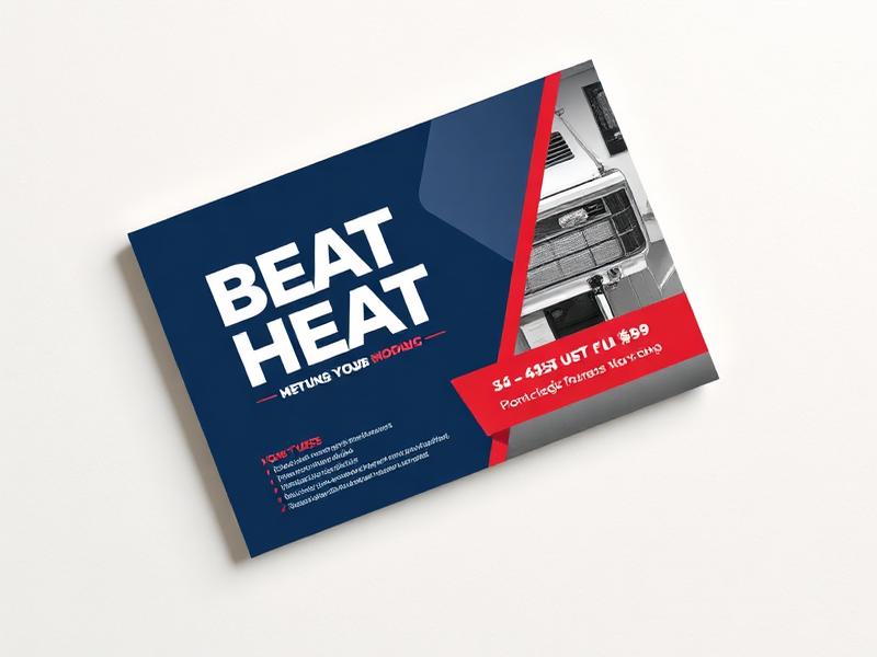 HVAC seasonal tune-up postcard